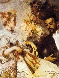 Italo Svevo with his sister
