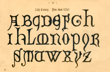 14th Century. Date about 1340