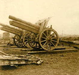 155 guns, c1914-c1918