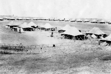 15 RWR battalion camp, Samarra, Mesopotamia