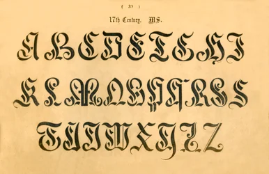 17th Century Manuscript