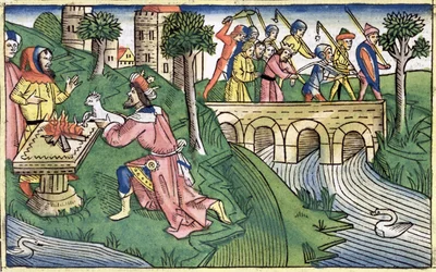 2 Kings 16:9-16: The People of Damascus are Taken Captive