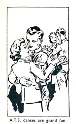 A.T.S. dances are grand fun, 1940