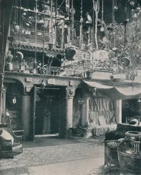 A Corner in the studio of Mr. Louis C. Tiffany