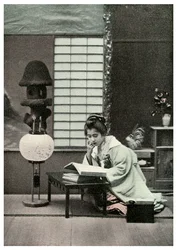 A Fair Student, Japan, 1904