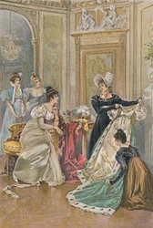 A Favorite Occupation of Josephine