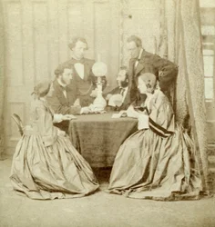 A Game of Cards, 19th Century