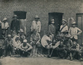 A Group of Afrikaners and Zulus