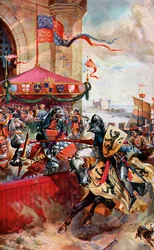 A Joust on London Bridge
