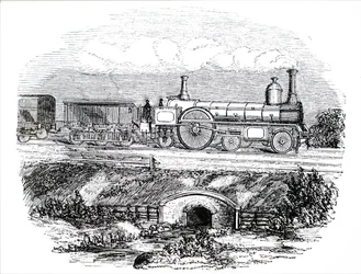 A LNWR Passenger Locomotive No 223
