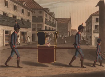 A Lady Going to Visit