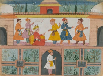 A Messenger is Dispatched: Page from a Dispersed Manuscript