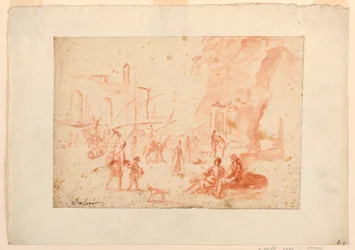 A Port Scene
