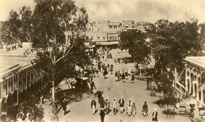 A Portion of the Sadar Bazar, Rawalpindi - Taken from the Massy Gate
