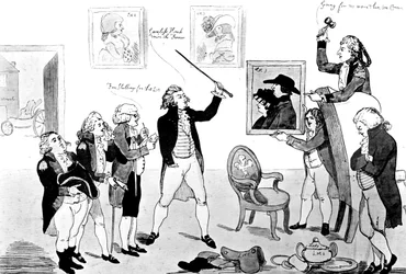 A Scene in the School for Scandal