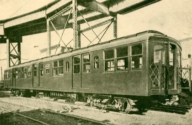 A Steel Car, New York Underground and Elevated Electric Railways