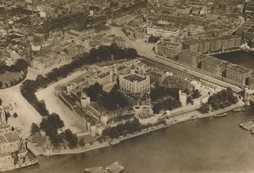 A View of His Fortress Unimagined By William The Conqueror: The Tower from the Air