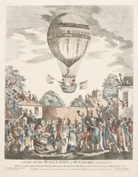 A View of the Balloon of Mr Sadler