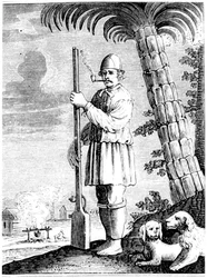 A buccaneer, 1873