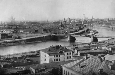 A General View of Moscow, Showing the Kremlin