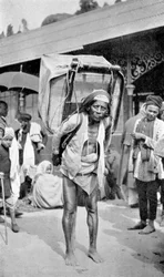 A Labourer Carrying Tea, Darjeeling, West Bengal, India