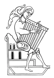 A Psaltery Player