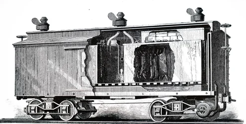 A Refrigerated Railroad Car