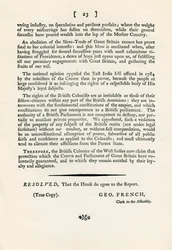 A Remonstration of the Subject of the Slave Trade