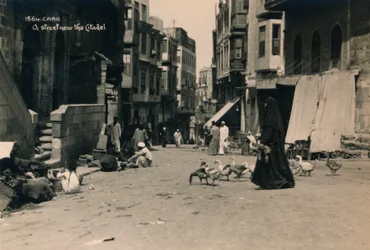 A Street Near the Citadel, Cairo, Egypt