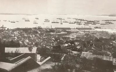 A View of the New Quays at the Time of Construction