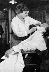 A Woman Barber