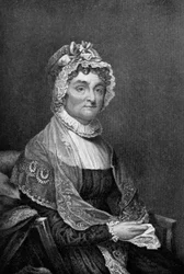 Abigail Adams 1744-1818, wife of President John Adams