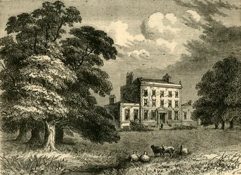Abney House, 1845, c1876