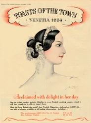 Acclaimed with delight in her day, Toasts of the Town - Venetia