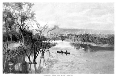 Adelaide, from the River Torrens