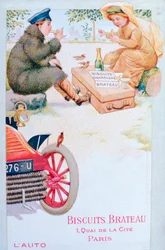 Advert for Biscuits Brateau
