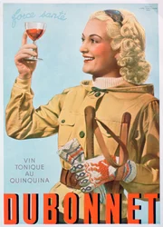 Advert for Dubonnet tonic wine, 1938