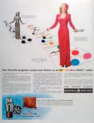 Advert for General Electric FM radios, 1944
