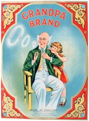 Advert for Grandpa Brand Pipe Tobacco