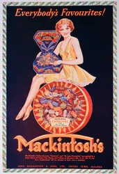 Advert for Mackintoshs toffee