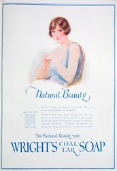 Advert for Wrights Coal Tar Soap, 1925