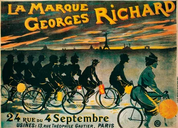 Advertisement for Georges Richard Bicycles