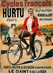 Advertisement for Hurtu bicycles