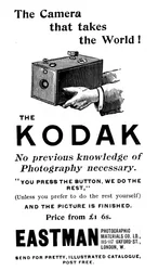 Advertisement for Kodak Cameras