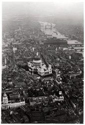 Aerial view of St Paul