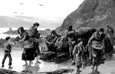 Aftermath of Famine, Ireland 1840s
