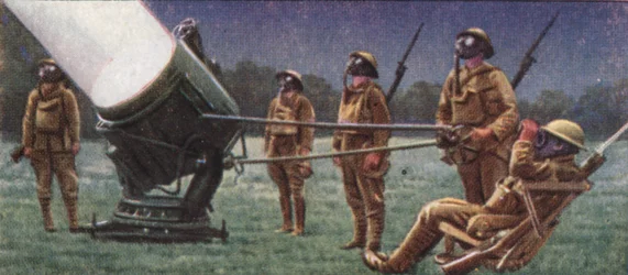 Air Raid Precautions, cigarette card, British, 1938