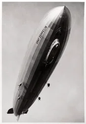 Airship LZ127 Graf Zeppelin, Seen from Below