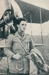 Albert Ball, British First World War pilot and recipient of the Victoria Cross