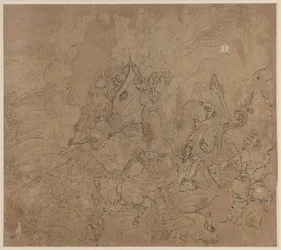 Album of Daoist and Buddhist Themes: Search the Mountain